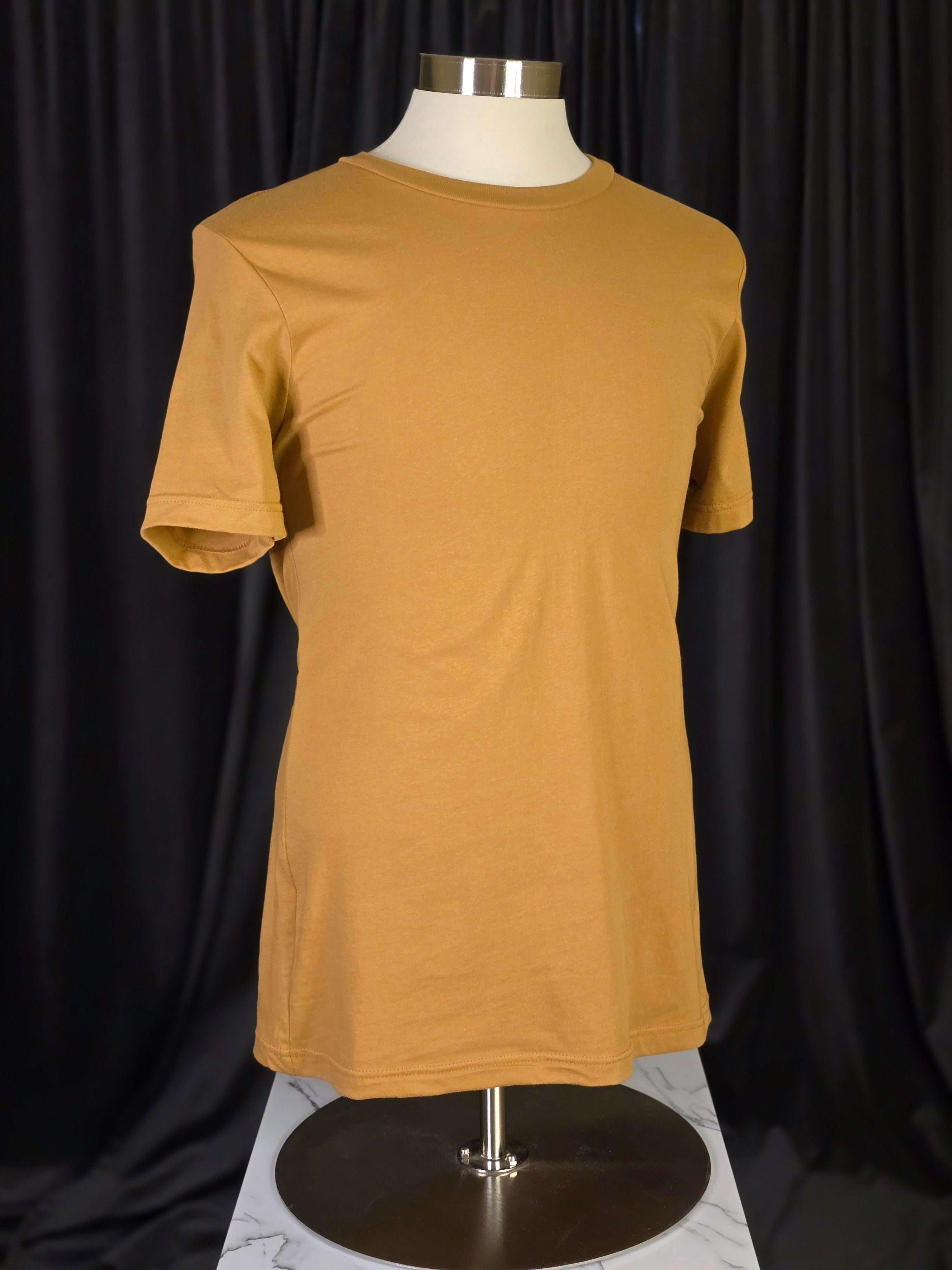 100% Cotton Crewneck - Turmeric