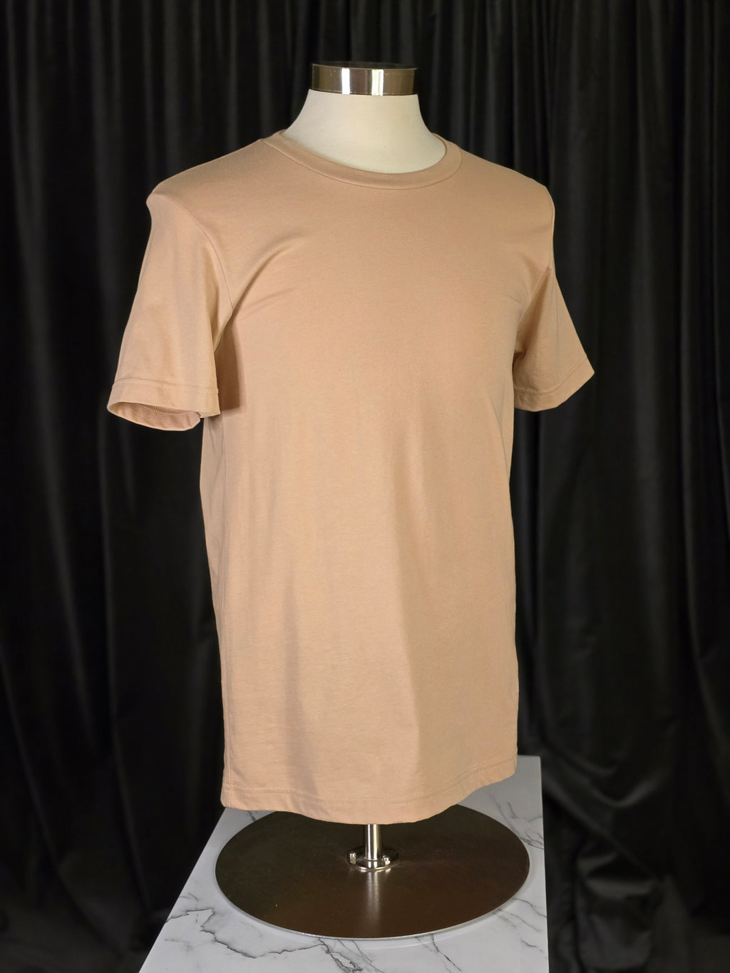 100% Cotton Crewneck - Nutmeg