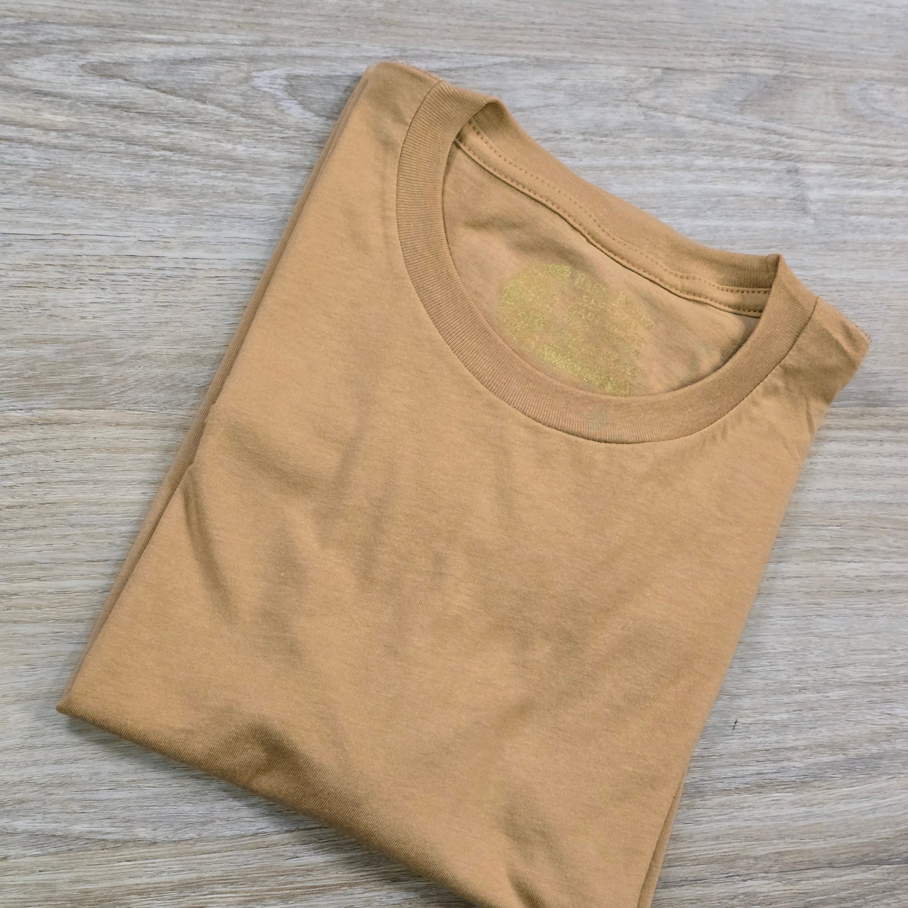 100% Cotton Crewneck - Turmeric