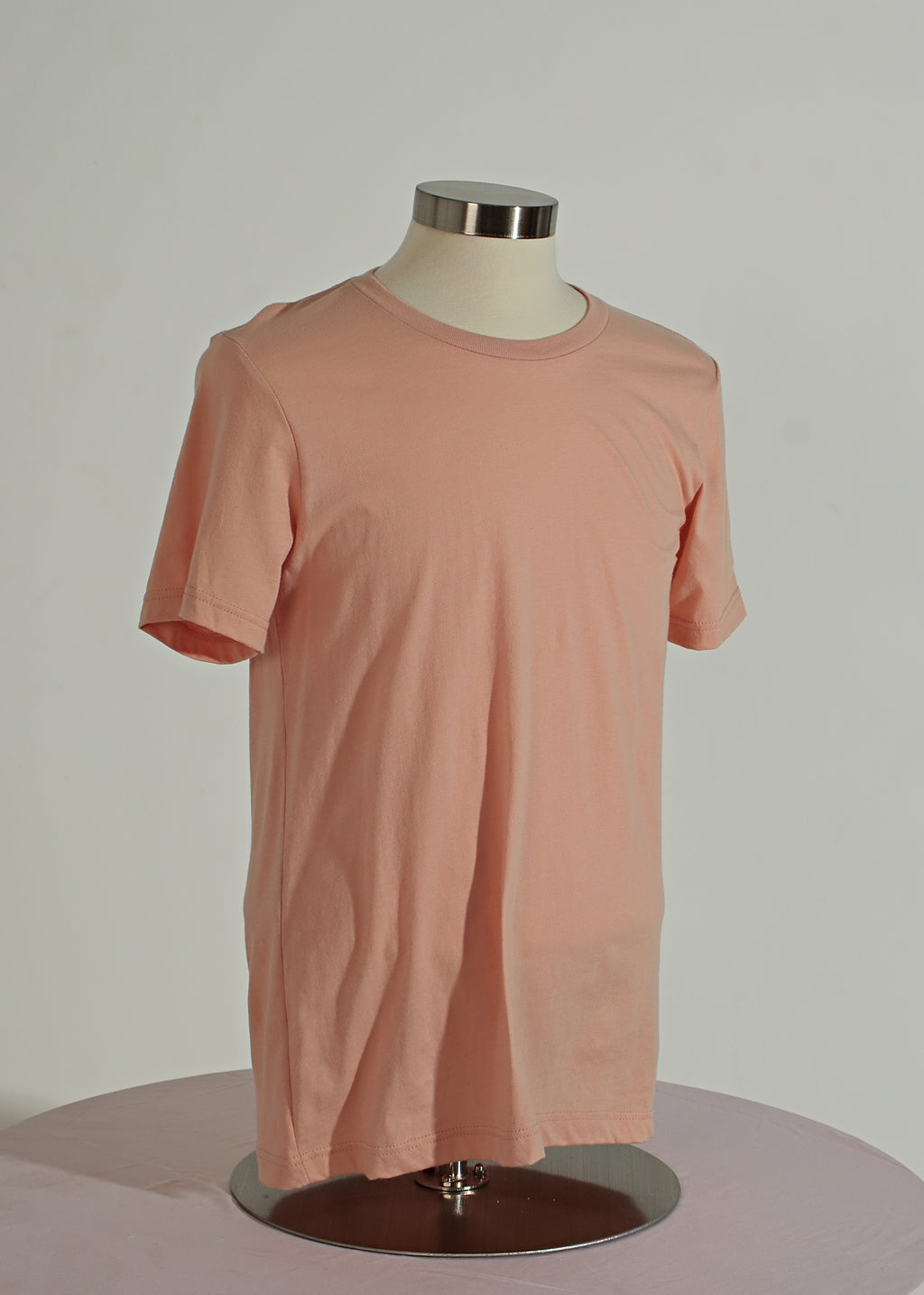 100% Cotton Crewneck - Pink Salt