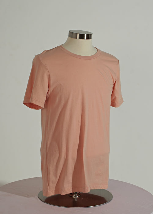100% Cotton Crewneck - Pink Salt