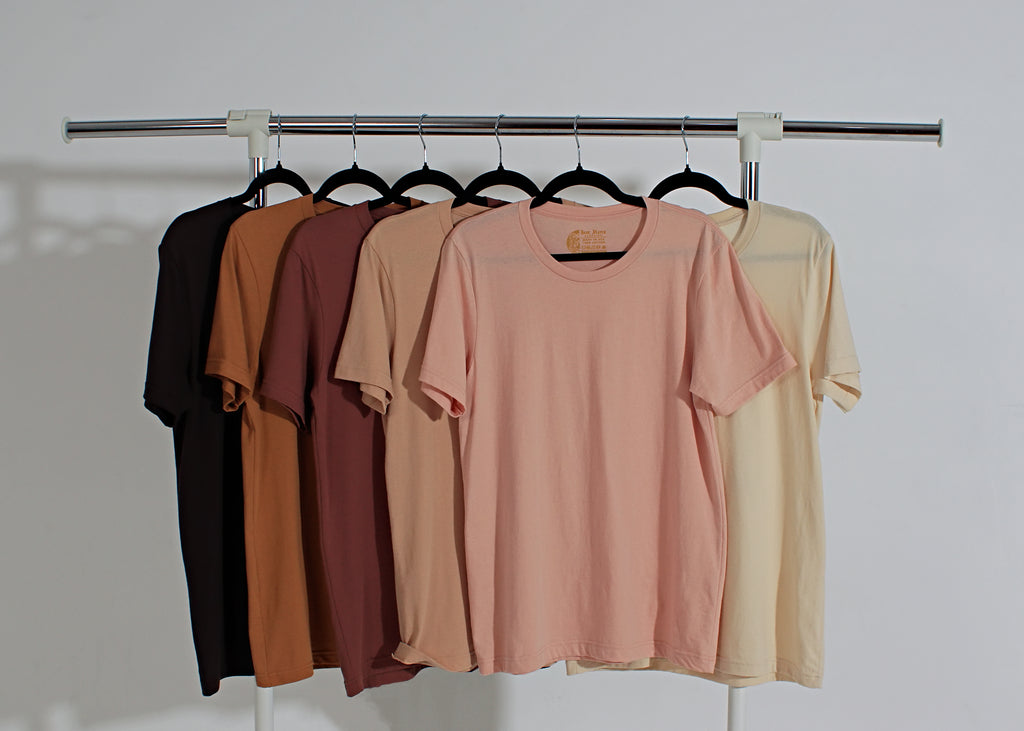 100% Cotton Crewneck - Pink Salt