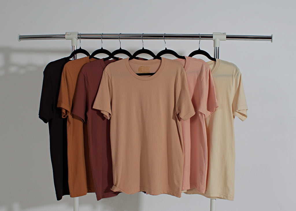 100% Cotton Crewneck - Nutmeg