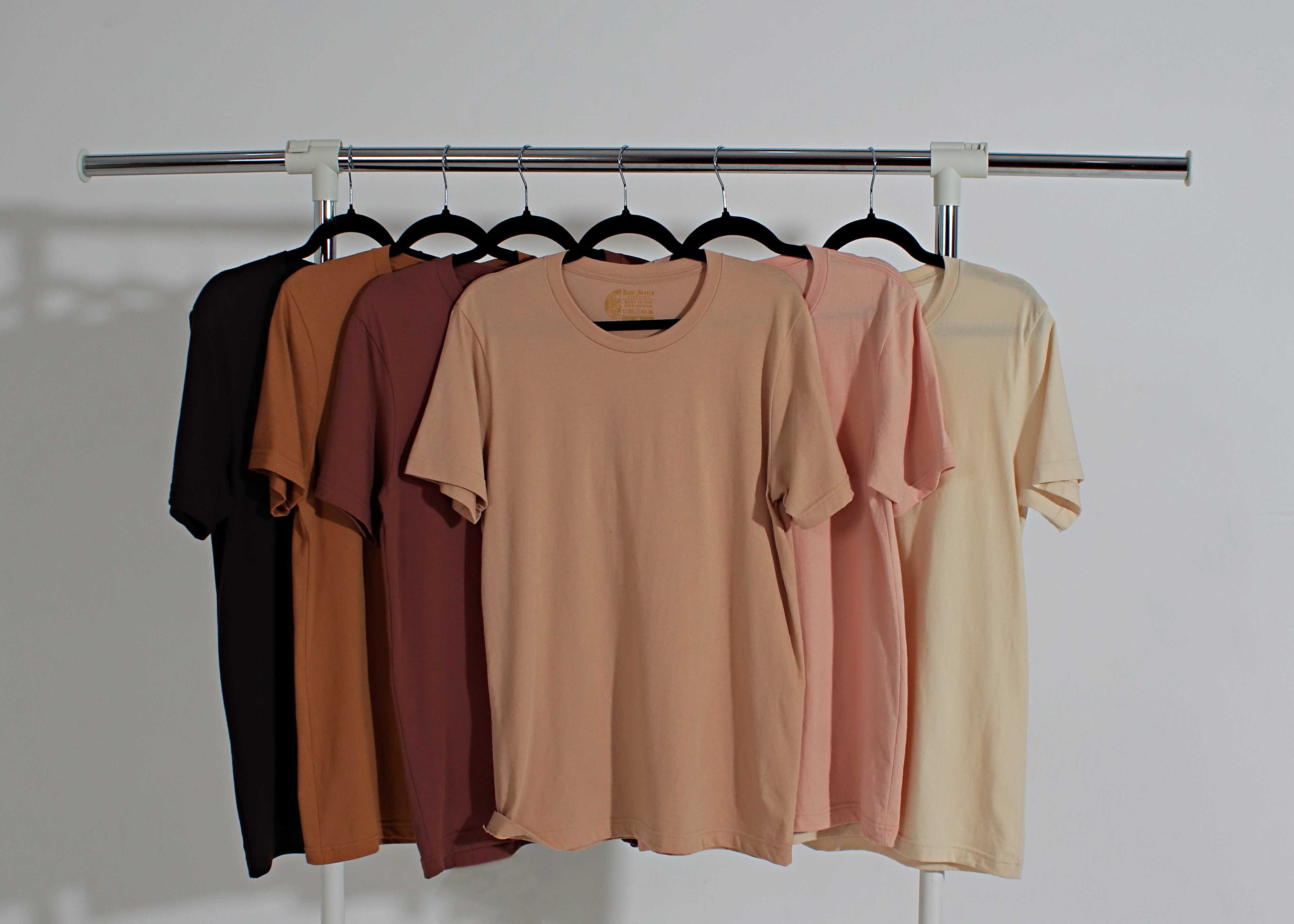100% Cotton Crewneck - Nutmeg