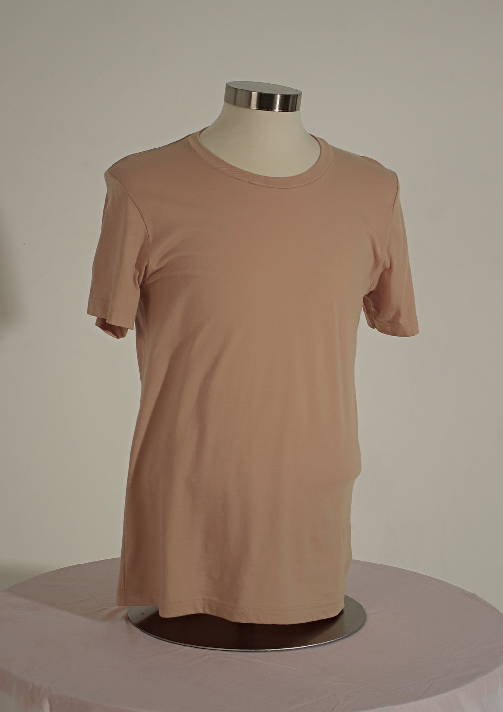 100% Cotton Crewneck - Nutmeg