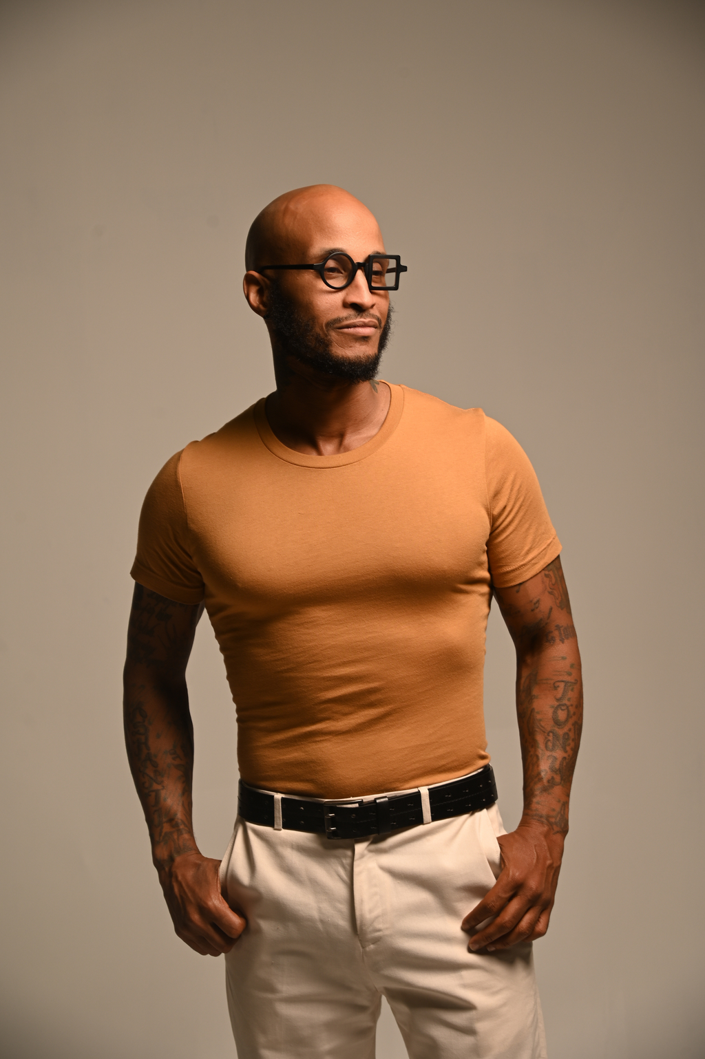 100% Cotton Crewneck - Turmeric