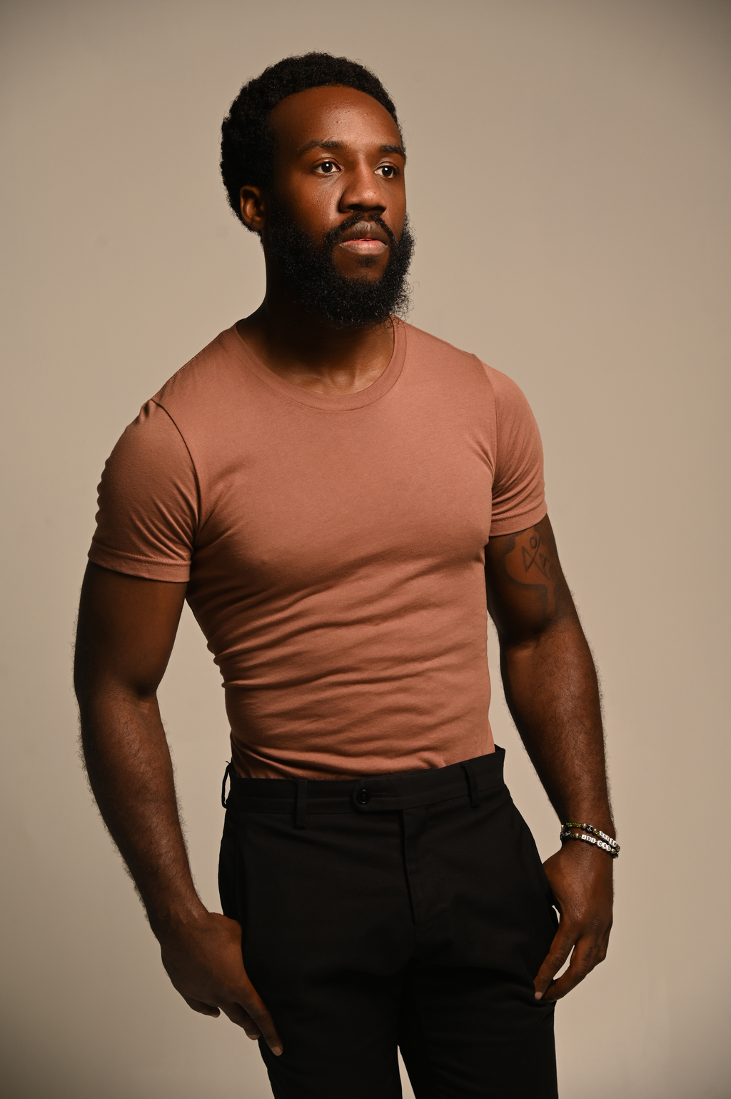 100% Cotton Crewneck - Sumac